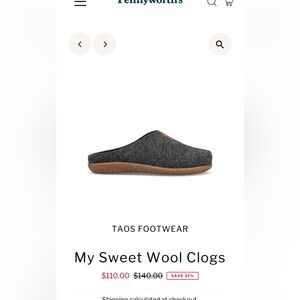 TAOS FOOTWEAR | My Sweet Wool Clogs